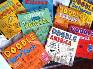 8 doodle books